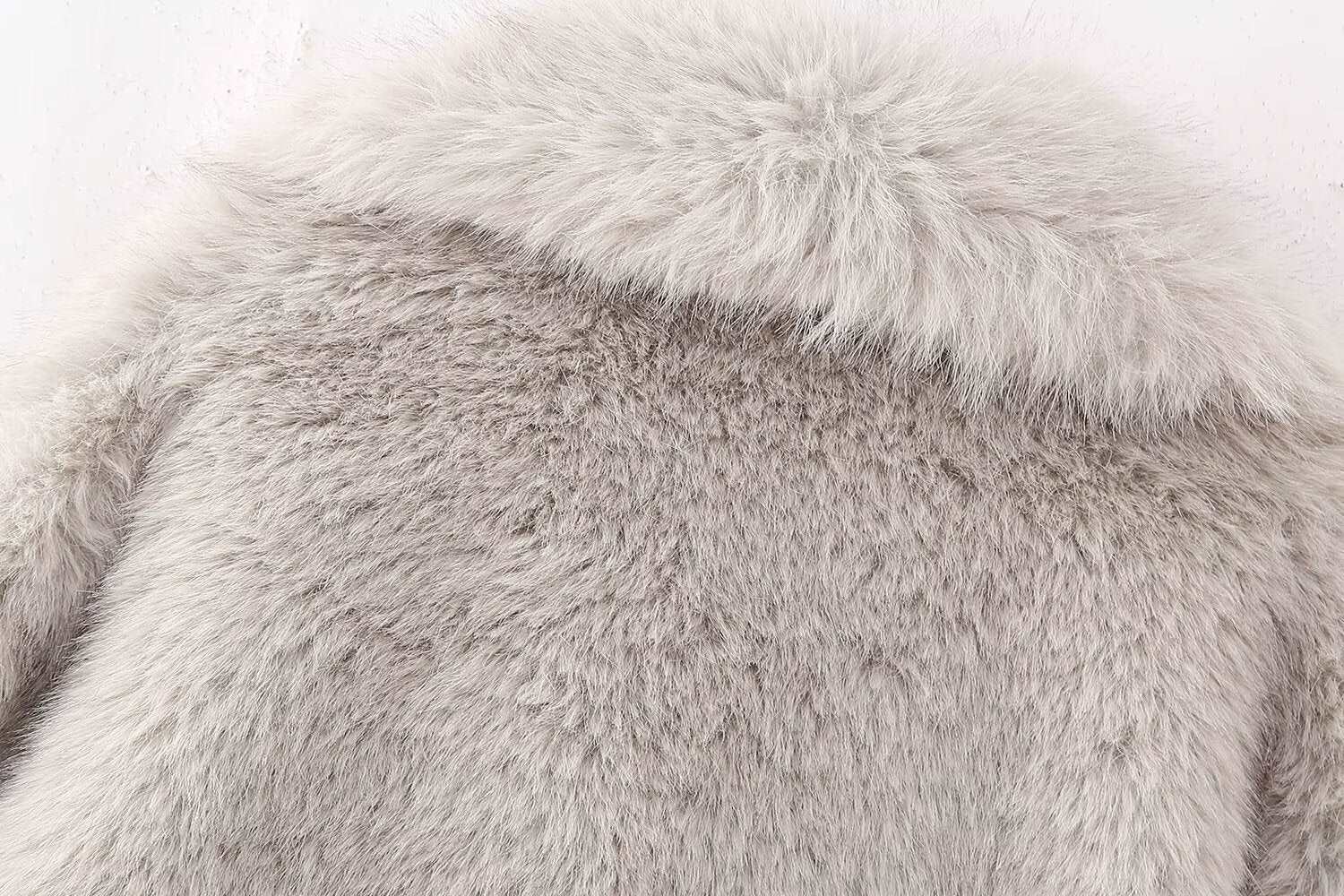 Artificial Fur Mink like Coat Winter Coat Socialite Top