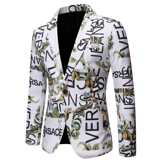 Veste de costume Blazer Imprimé Versace Slim Fit pour lui | TRENDMAKERMODE® | TRENDMAKERMODE™ 