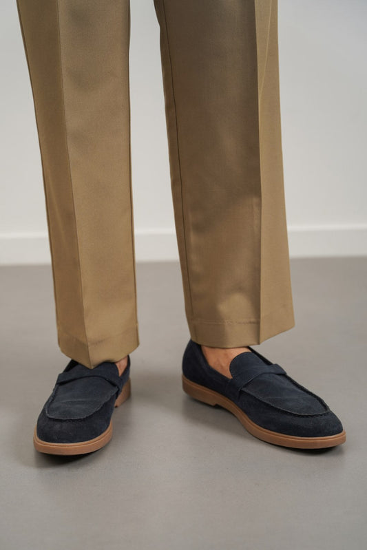 SUEDE LEATHER LOAFERS