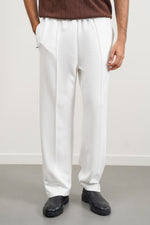 STRAIGHT KNITTED PANTS - Vignette | TRENDMAKERMODE™ 