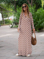 Angelina™ | Zomerse maxi-jurk - Vignette | TRENDMAKERMODE™ 