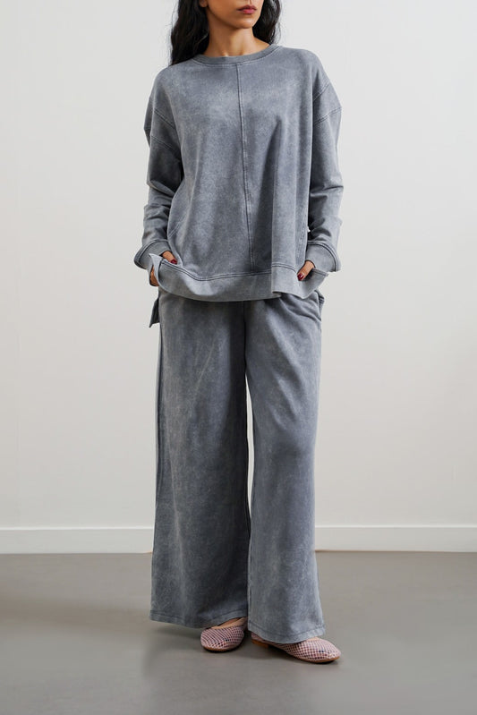 WASHED TROUSERS | TROUSERS | collection-fall-winter-24, collection-woman-apparel-new-in, collection-woman-fall-winter-24, collection-woman-pants, FW-24, WOMAN | LAMA