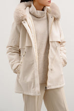 HOODED PUFFER JACKET - Vignette | TRENDMAKERMODE™ 