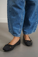 STUDDED BALLET FLATS - Vignette | TRENDMAKERMODE™ 