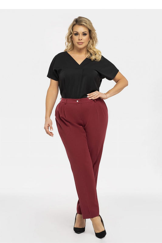 Pantalon taille plus model 190932 Karko