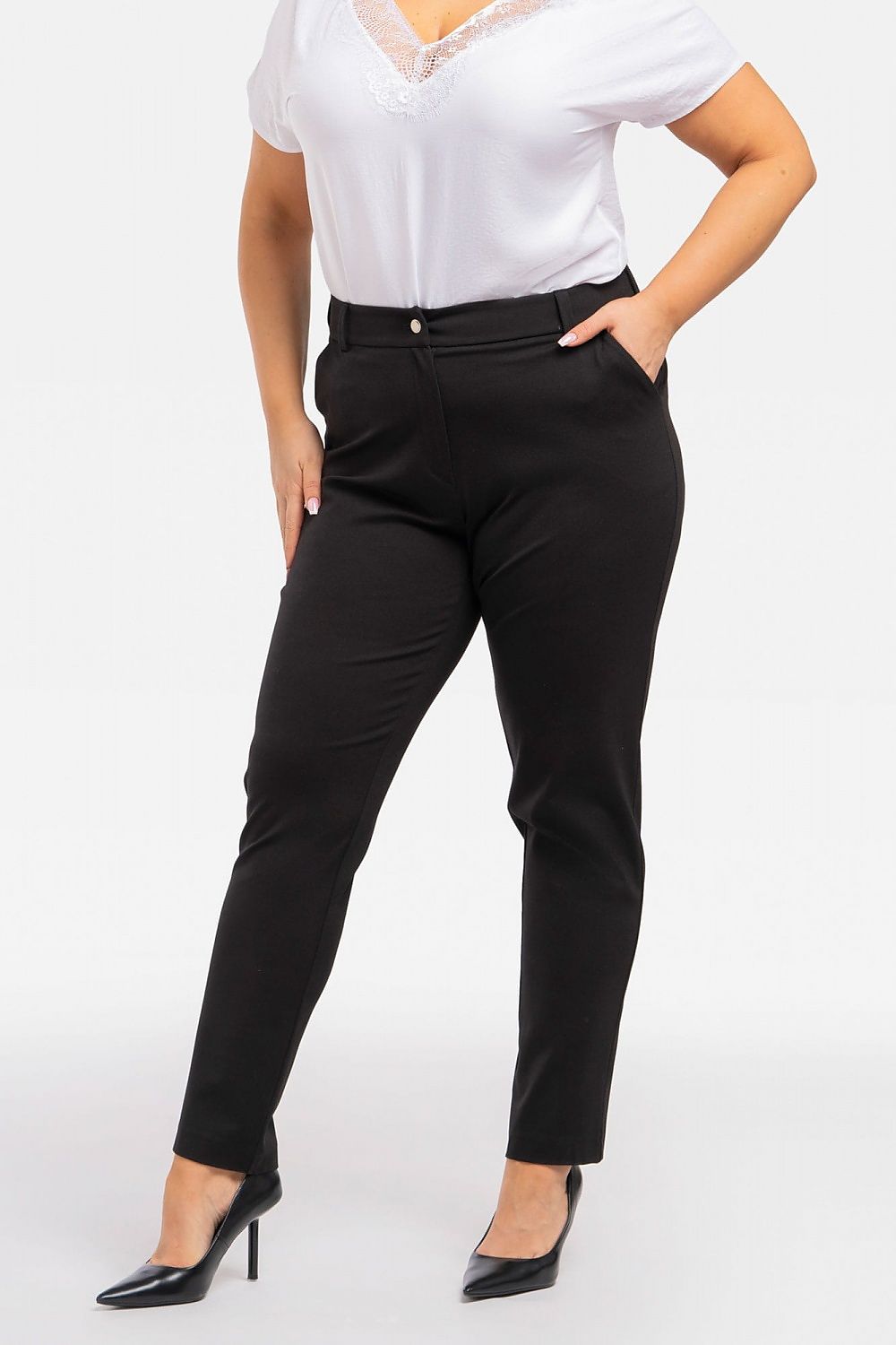 Pantalon taille plus model 195038 Karko | Matterhorn_Category_/FEMME/V?tements Femme/Grandes tailles/Pantalon taille plus, Matterhorn_ColorGroup_Karko_jimmy_spodnie, Matterhorn_Type_Pantalon taille plus, Matterhorn_Vendor_Karko | Karko