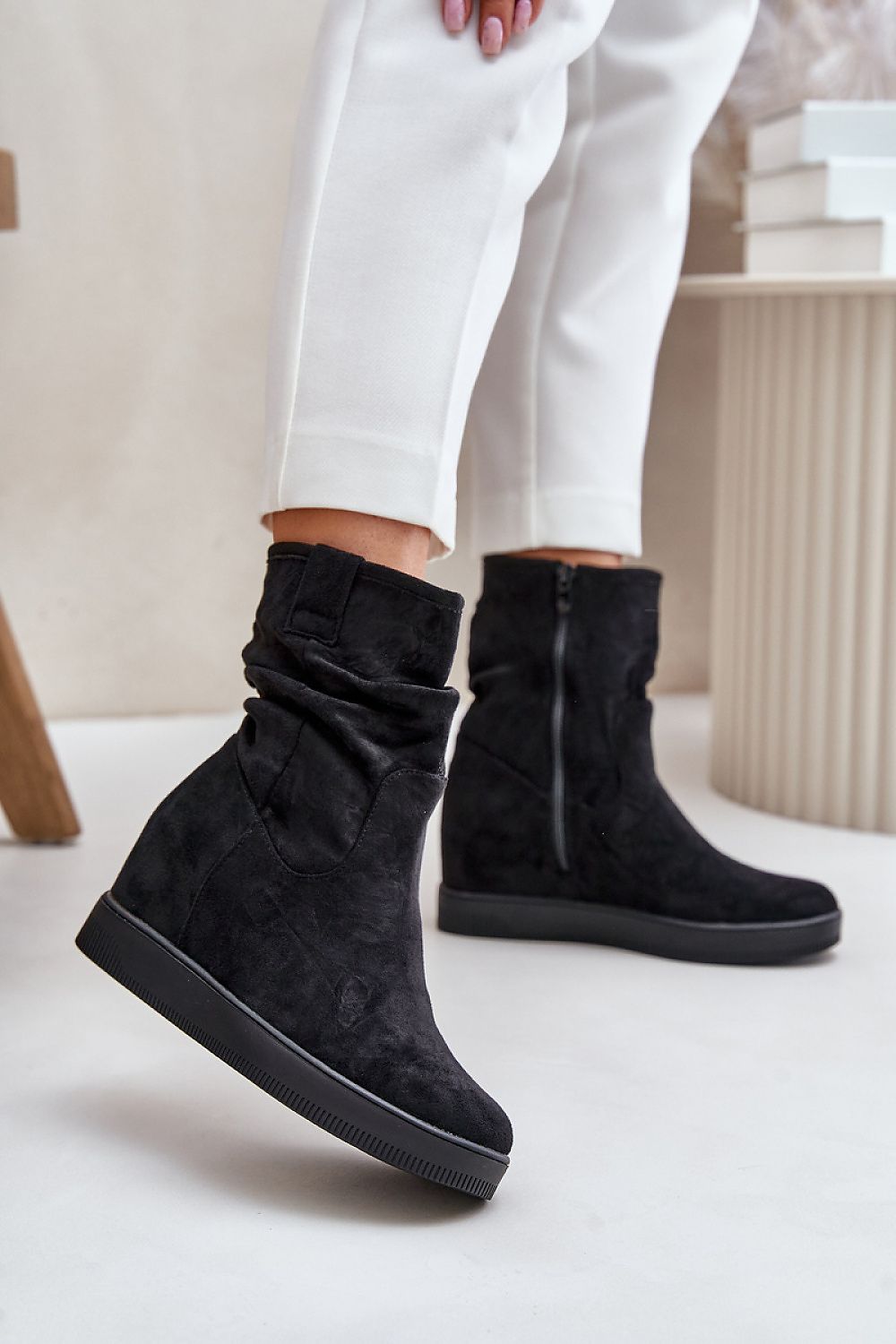 Bottes cothurnes model 201749 Step in style | Matterhorn_Category_/FEMME/Chaussures Femme/Bottes et boots, Matterhorn_Color_noir, Matterhorn_ProductId_201749, Matterhorn_Type_~Botki na koturnie, Matterhorn_Vendor_Step in style | Step in style