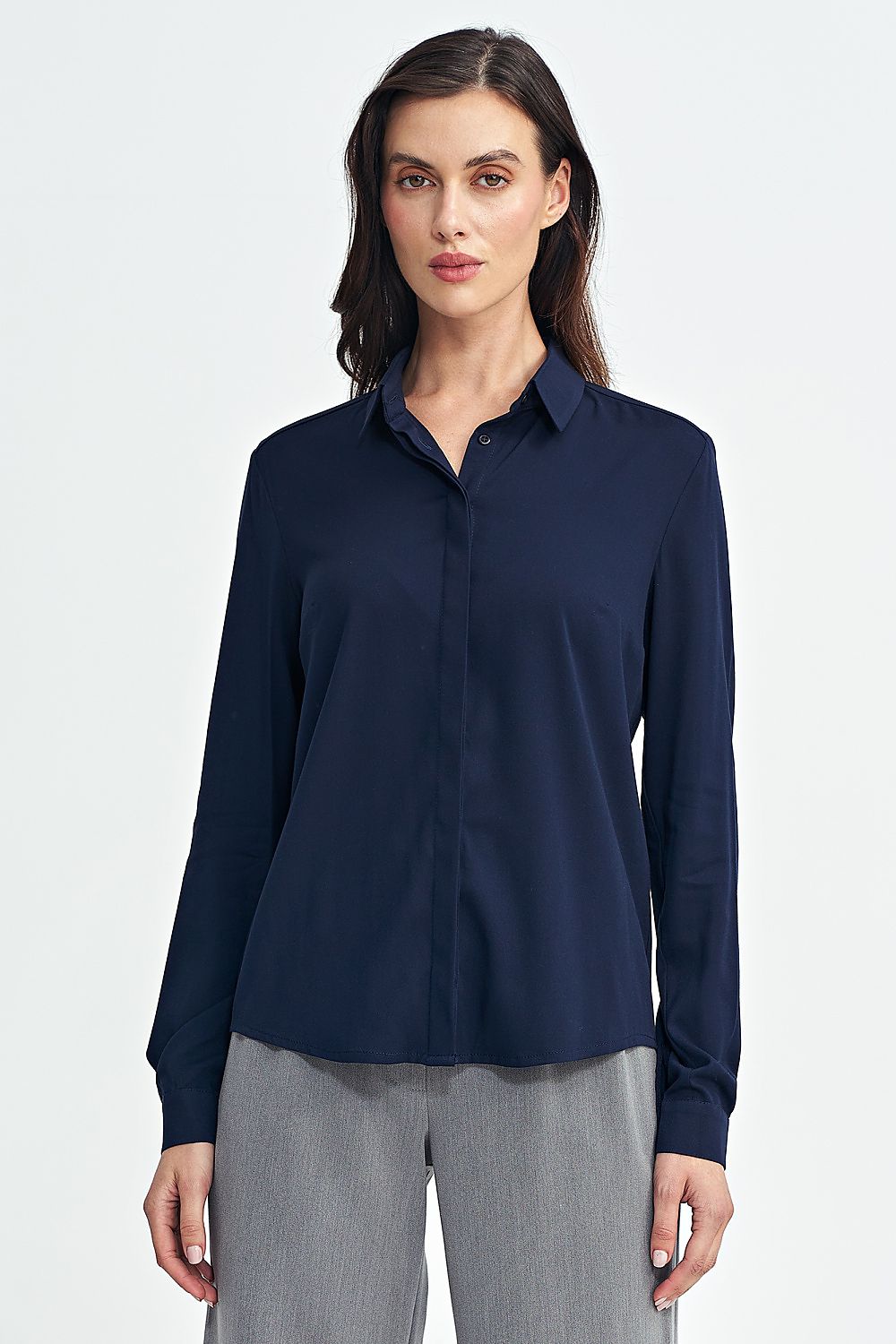 Chemise manche longue model 202461 Nife | Blouses Femme/Chemises Femme, Matterhorn_Category_/FEMME/V?tements Femme/Chemises Femme, Matterhorn_Color_bleu marine, Matterhorn_ProductId_202461, Matterhorn_Type_Chemise manche longue, Matterhorn_Vendor_Nife | Nife