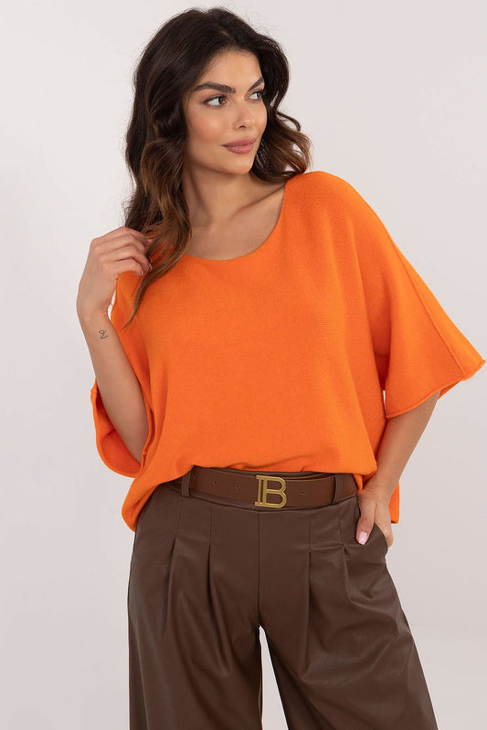 Pull à manches courtes model 202704 BFG | Chandails, Matterhorn_Category_/FEMME/V?tements Femme/Pulls femme/Pulls, Matterhorn_Color_orange, Matterhorn_ProductId_202704, Matterhorn_Type_~Sweter z krótkim rękawem, Matterhorn_Vendor_BFG, Pullovers, PULLS a COL ROULÉ FEMME ET BOLEROS FEMME | BFG