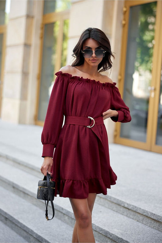 Robe de jour model 203265 Roco Fashion | Matterhorn_Category_/FEMME/V?tements Femme/Robes/Robes de Jour, Matterhorn_Color_rouge, Matterhorn_ProductId_203265, Matterhorn_Type_~Sukienka dzienna, Matterhorn_Vendor_Roco Fashion | Roco Fashion