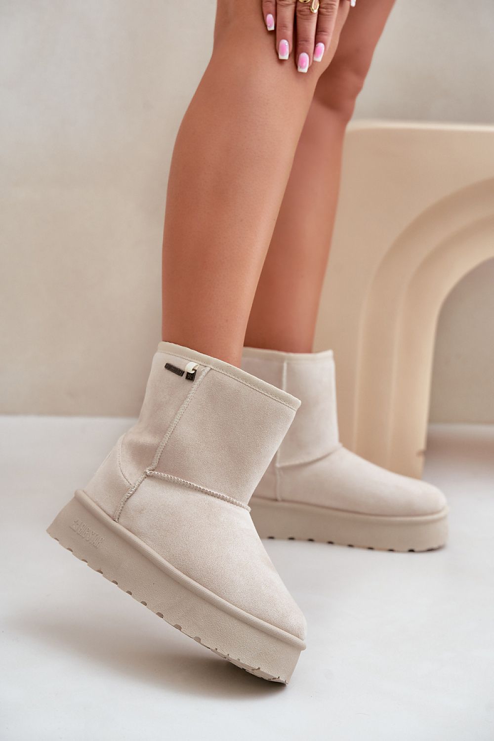 bottes de neige model 203576 Step in style | Matterhorn_Category_/FEMME/Chaussures Femme/Bottes et boots, Matterhorn_Color_beige, Matterhorn_ProductId_203576, Matterhorn_Type_bottes de neige, Matterhorn_Vendor_Step in style | Step in style