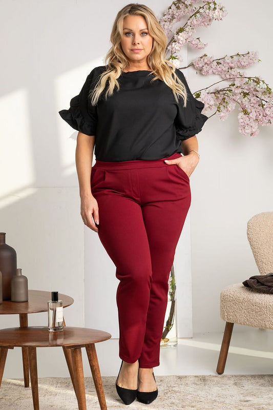 Pantalon taille plus model 169230 Karko