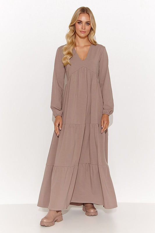 Robe de jour model 184386 Makadamia