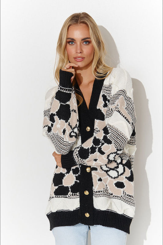 Cardigan model 185513 Makadamia | Matterhorn_Category_/FEMME/V?tements Femme/Pulls femme/Cardigans Femme, Matterhorn_ColorGroup_Makadamia_s143, Matterhorn_Type_Cardigan, Matterhorn_Vendor_Makadamia, Ponchos | Makadamia