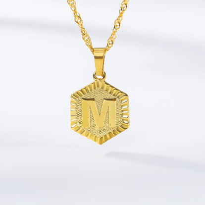 Collier bijoux initial | Collier initial | TRENDMAKERMODE™ 