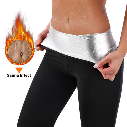 Pantalon de sauna amincissant pour le corps | Leggings thermal Womens sauna amaigrisse | arizo