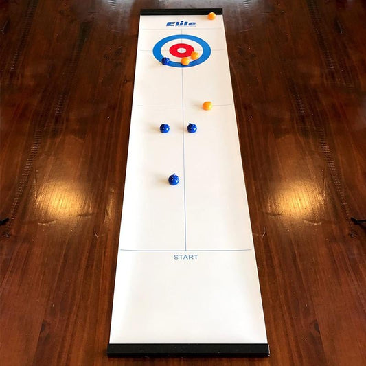 Mini curling labdák az asztalon | mysite