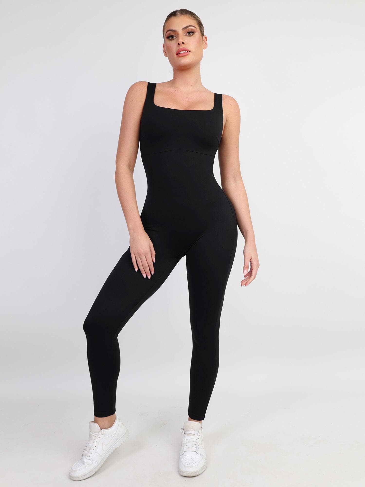 Varrat nélküli alakformáló jumpsuit | Yoga Activewear Sports Jumpsuit | MT Jumpsuit S-3XL Size Chart, strength-2, tag-madison-model | mysite