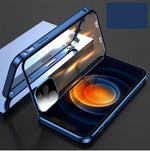 Compatible with Apple , Mobile Phone Shell Metal Frame Buckle Double-sided Glass - Vignette | TRENDMAKERMODE™ 