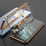 Compatible with Apple, For Iphone12 Double-Sided Buckle Magneto Mobile Phone Case - Vignette | TRENDMAKERMODE™ 