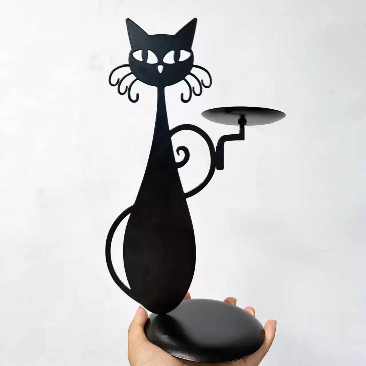 Black Cat Magic™️ | Mystiek Ambiance Creëren met Kandelaar Decor | all, decoration, home | Sorandi.nl