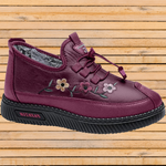 Leah™ | Orthopedische Leren Schoenen met Warme Voering - Vignette | TRENDMAKERMODE™ 