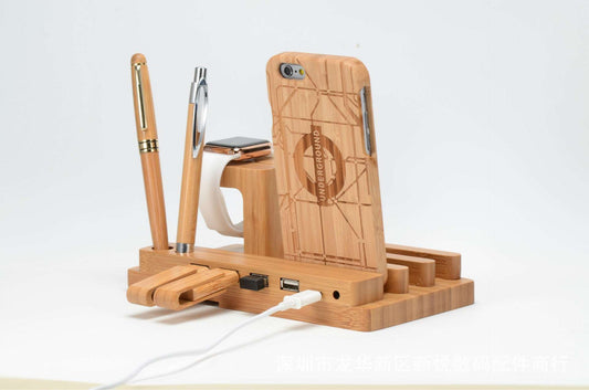 Coque iphone Bamboo, wood And Mobile applewatch | sekhmetstore