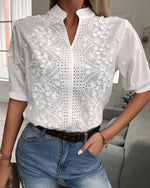 Sterre™ | Stijlvolle zomerblouse - Vignette | TRENDMAKERMODE™ 