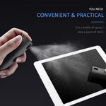 2 In 1 Phone Computer Screen Cleaner Kit For Screen Dust Removal Microfiber Cloth Set - Vignette | TRENDMAKERMODE™ 