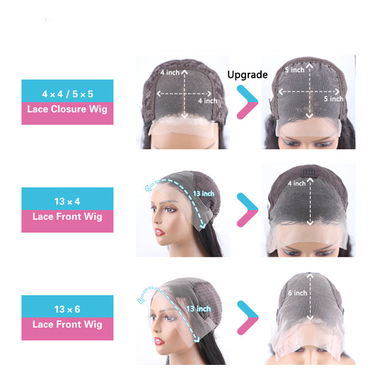 Deep Wave T Part Frontal Wig Human Hair Headgear | Hair | fashion addicts