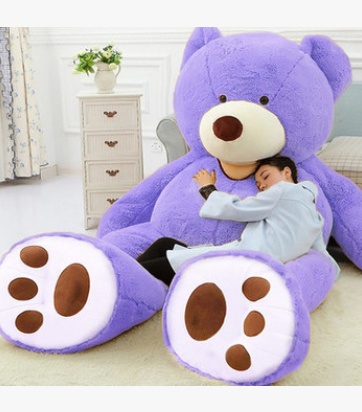 Giant Teddy Bear Plush Toy Huge  Soft Toys  Leather Shell | sekhmetstore