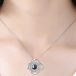 Valentine's Day Gifts Metal Rose Necklace - Vignette | TRENDMAKERMODE™ 