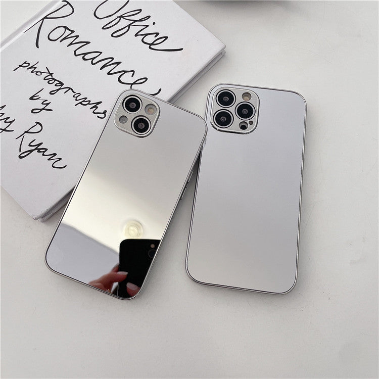 Fashion Simple Electroplating Mirror Phone Case | sekhmetstore