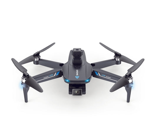 HYTOBP S189 MAX Camera Drone | Optical Flow and GPS Positioning | Laser Obstacle Avoidance | 7.4V 1860 Brushless Motor | 7.4V 3500mAH Battery | One-click Return, Headless Mode, Altitude Hold Mode, Dual Camera Switching | Black | Camera Drones | 1Camera Drones, 2Professional Drones | HYTOBP