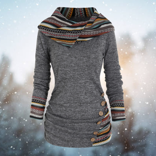 Eva™ | Casual Tribal Hoodie | Sweater tribal | Modehaus MEYER