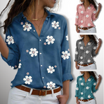 Bertha™ | Elegante Bluse mit Blumen - Vignette | TRENDMAKERMODE™ 