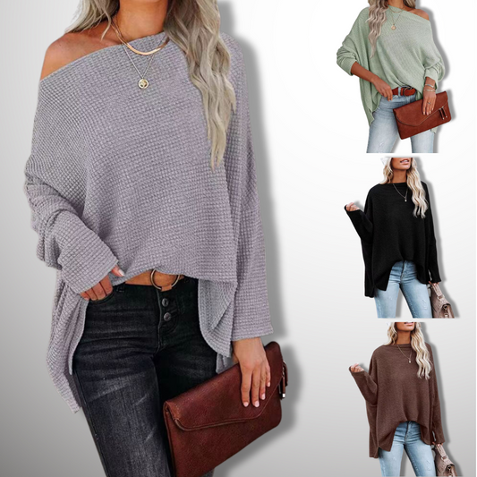 Freija™ | Stijlvolle off-shoulder trui | Mecom