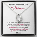 Cadeau Personnalisé de Maman pour sa Fille - Collier Coeur Précieux - Tu es ma fierté - Vignette | TRENDMAKERMODE™ 