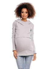 Sweatshirt grossesse model 84459 PeeKaBoo - Vignette | TRENDMAKERMODE™ 