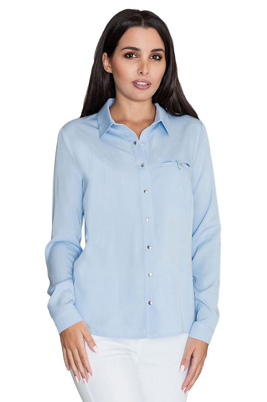 Chemise manche longue model 111030 Figl