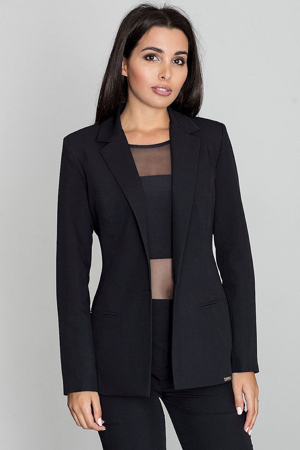 Blazer femme model 111081 Figl | Gilets femme, Matterhorn_Category_/FEMME/V?tements Femme/Blazers femme, Matterhorn_Color_noir, Matterhorn_ProductId_111081, Matterhorn_Type_Blazer femme, Matterhorn_Vendor_Figl | Figl