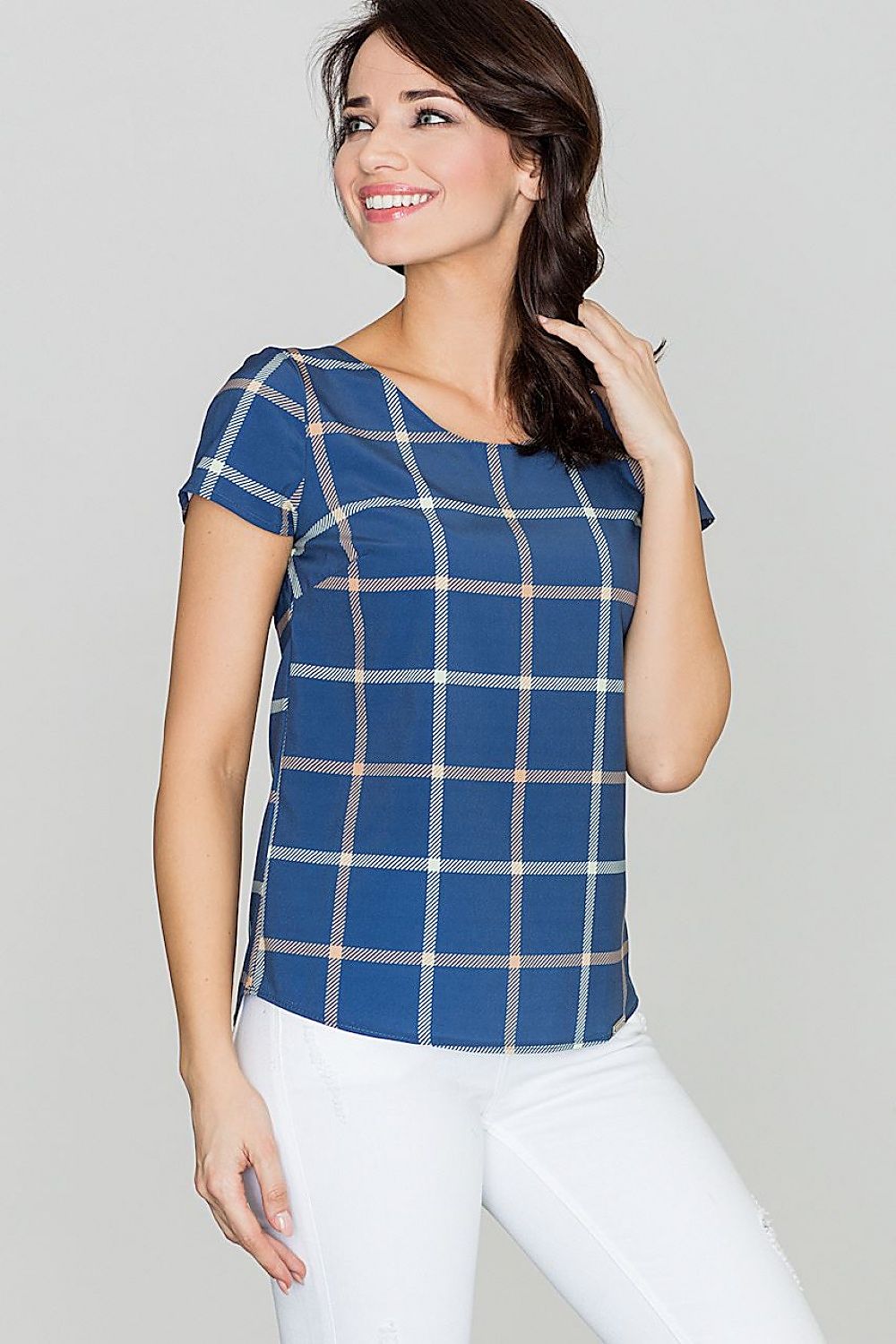 Chemisier model 114276 Lenitif | Blouses Femme/Blouses Femme, Matterhorn_Category_/FEMME/V?tements Femme/Chemises Femme, Matterhorn_Color_bleu, Matterhorn_ProductId_114276, Matterhorn_Type_Chemisier, Matterhorn_Vendor_Lenitif, Tuniques | Lenitif