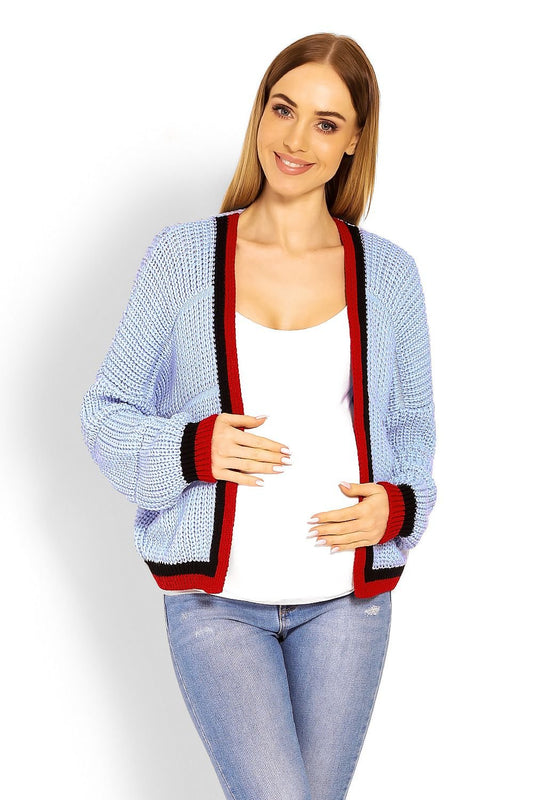 Cardigan de grossesse model 114485 PeeKaBoo | Matterhorn_Category_/FEMME/V?tements Femme/Pulls femme/Cardigans Femme, Matterhorn_Color_bleu, Matterhorn_ProductId_114485, Matterhorn_Type_Cardigan de grossesse, Matterhorn_Vendor_PeeKaBoo, Ponchos | PeeKaBoo