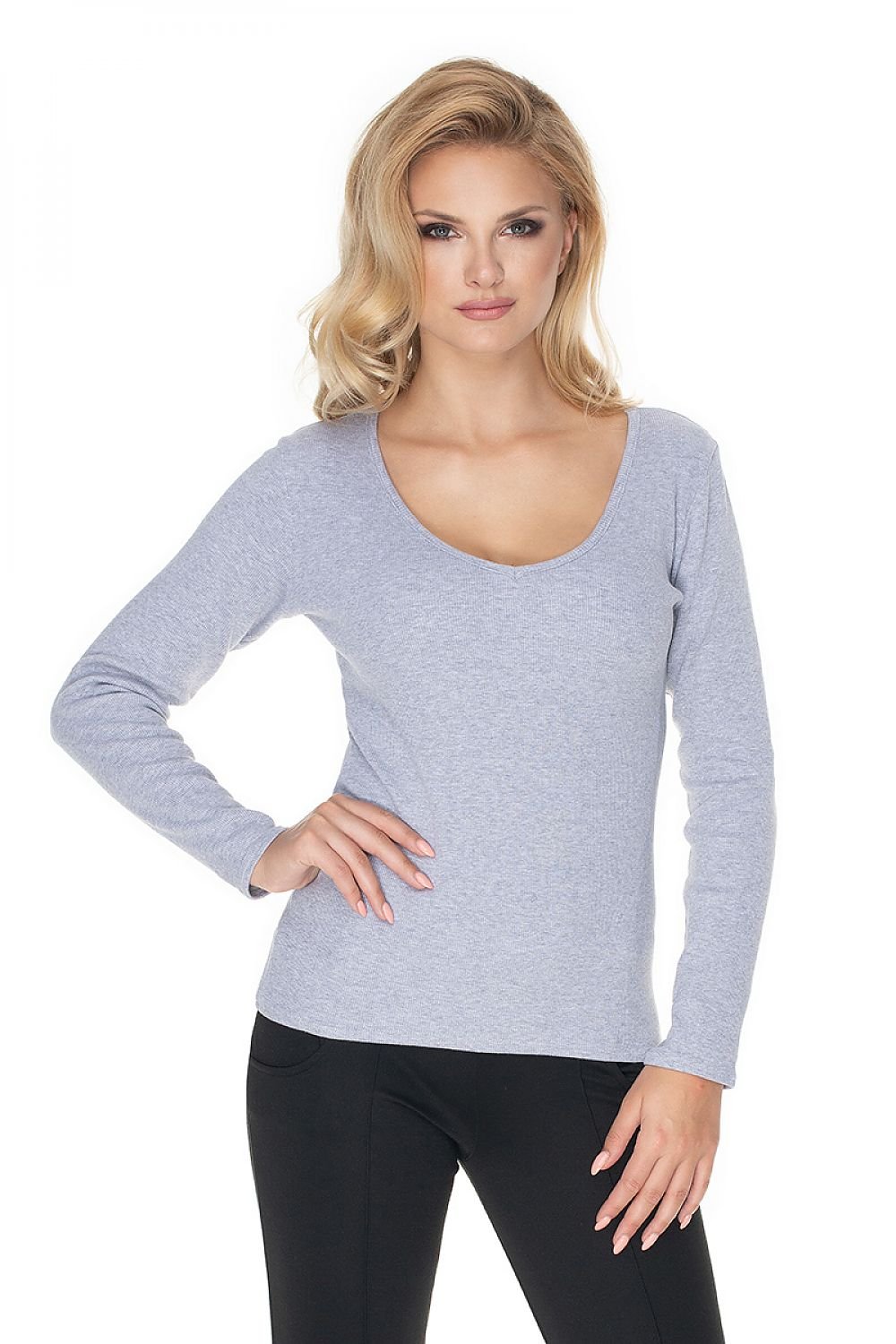 Chemisier model 134583 PeeKaBoo | Blouses Femme/Blouses Femme, Matterhorn_Category_/FEMME/V?tements Femme/Chemises Femme, Matterhorn_Color_gris, Matterhorn_ProductId_134583, Matterhorn_Type_Chemisier, Matterhorn_Vendor_PeeKaBoo, Tuniques | PeeKaBoo