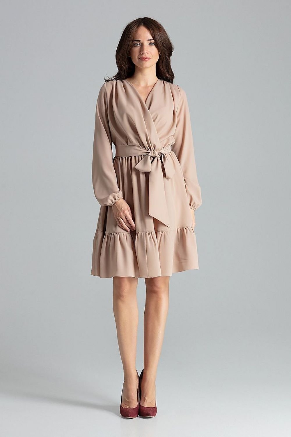 Robe de cocktail model 135897 Lenitif | Matterhorn_Category_/FEMME/V?tements Femme/Robes/Robes de cocktail, Matterhorn_Color_beige, Matterhorn_ProductId_135897, Matterhorn_Type_Robe de cocktail, Matterhorn_Vendor_Lenitif, Robes formelles | Lenitif