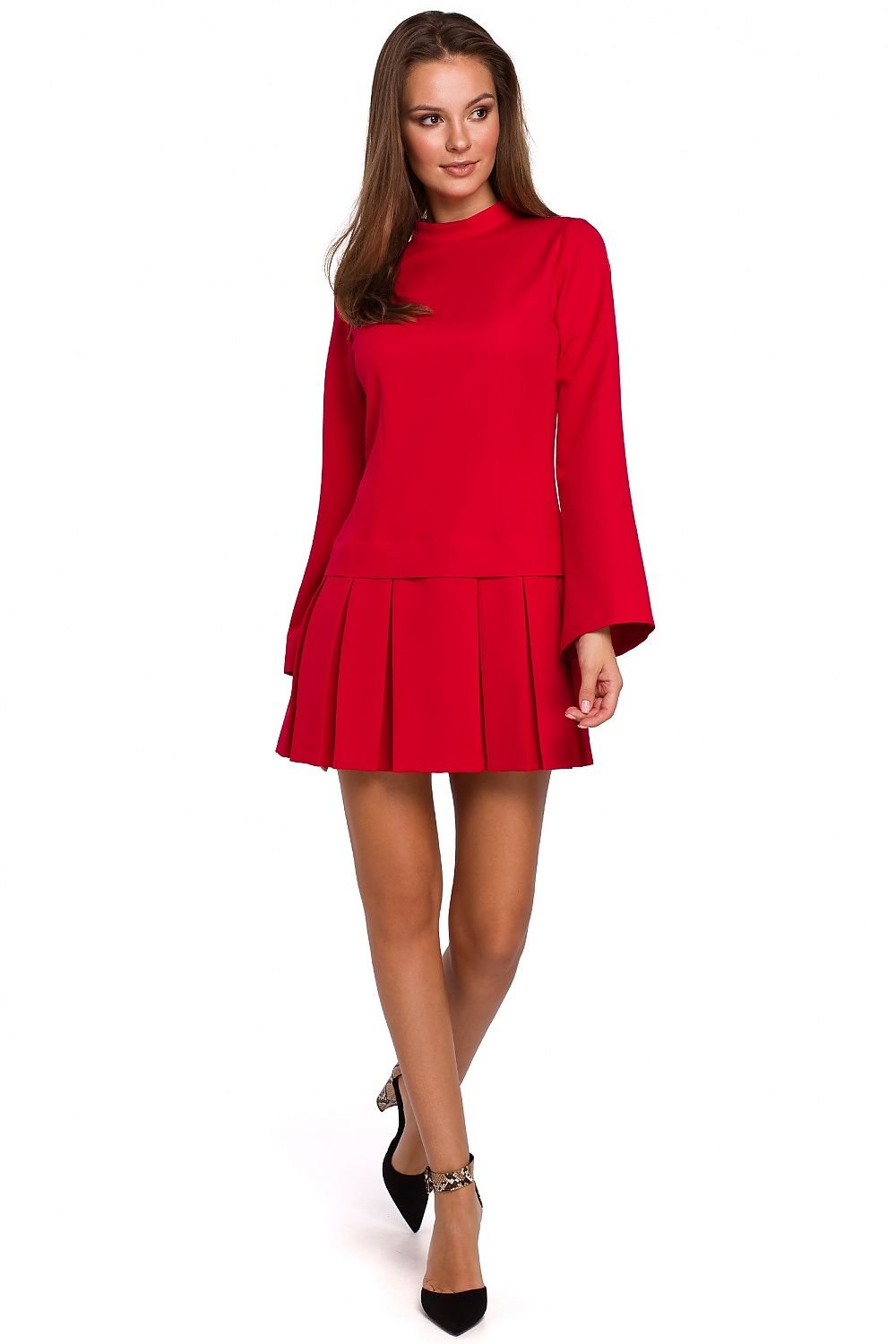 Robe de cocktail model 138566 Makover | Matterhorn_Category_/FEMME/V?tements Femme/Robes/Robes de cocktail, Matterhorn_Color_rouge, Matterhorn_ProductId_138566, Matterhorn_Type_Robe de cocktail, Matterhorn_Vendor_Makover, Robes formelles | Makover