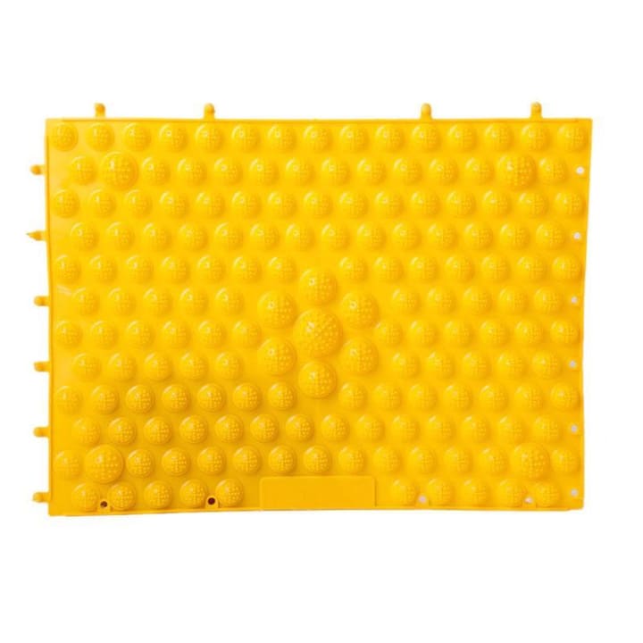 Tapis d'acupression pour les pieds - Jaune